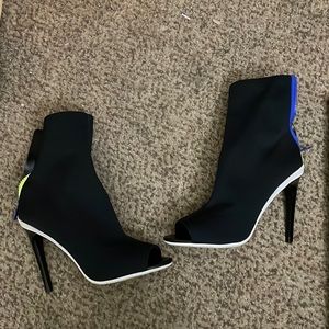 Black heels